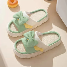 2025Fashion Corduroy Cross band Open Toe Home Slippers Women Autumn Winter Warm Plush Slides ladies Bedroom Soft Sole Slippers