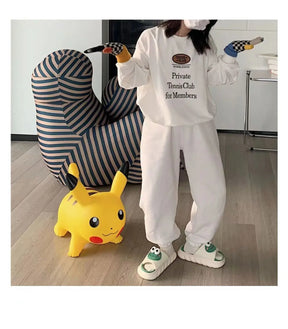 Women's Slippers Comfortable Soft Thick Sole Four Seasons Indoor Cartoon Frog Linen Slippers Anti Slip Couples's Home Slippers