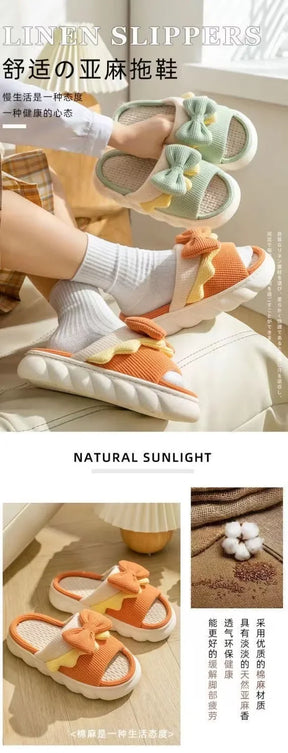 2025Fashion Corduroy Cross band Open Toe Home Slippers Women Autumn Winter Warm Plush Slides ladies Bedroom Soft Sole Slippers