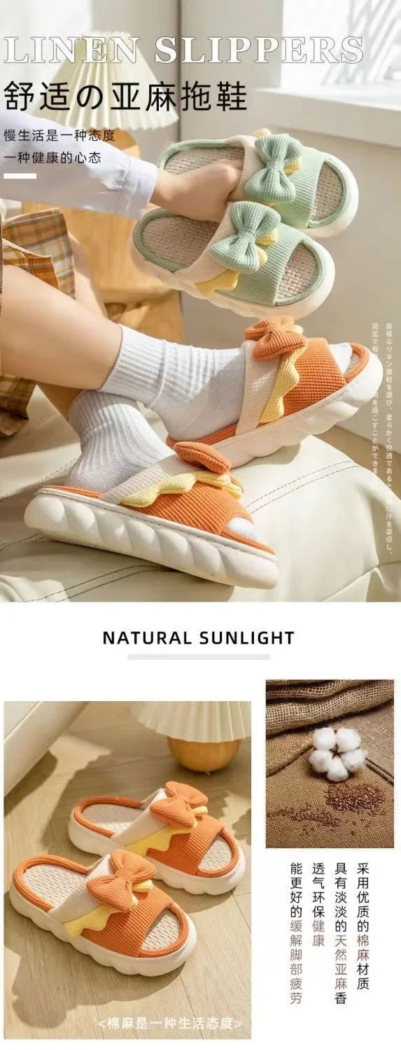 2025Fashion Corduroy Cross band Open Toe Home Slippers Women Autumn Winter Warm Plush Slides ladies Bedroom Soft Sole Slippers