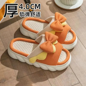 2025Fashion Corduroy Cross band Open Toe Home Slippers Women Autumn Winter Warm Plush Slides ladies Bedroom Soft Sole Slippers